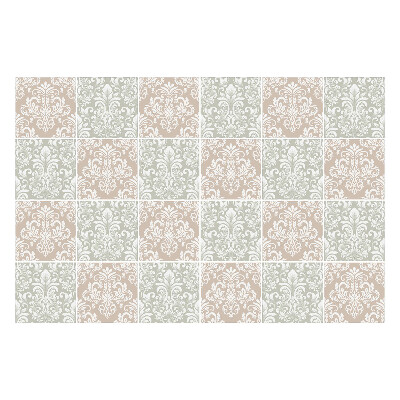 Naklejki na kafelki do kuchni Eleganckie ornamenty florystyczne