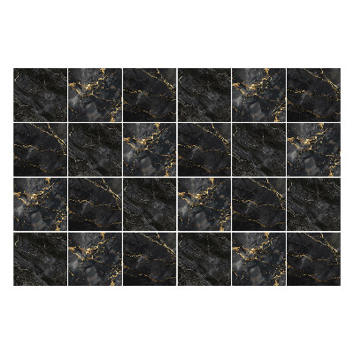 Naklejki na kafelki do kuchni Elegancki marmur z żyłkami