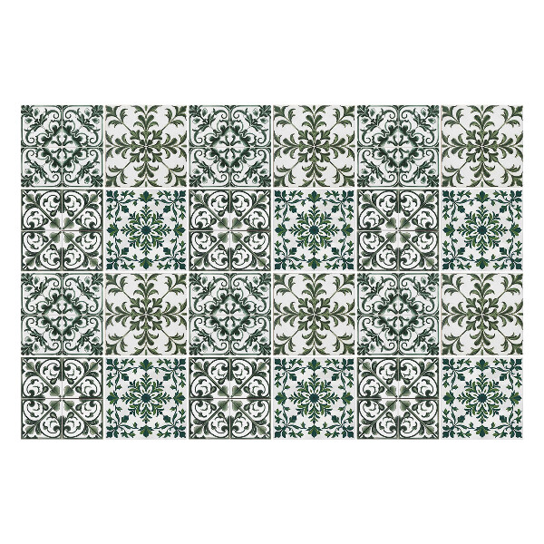 Naklejki samoprzylepne na kafelki Kwiatowe ornamenty na kaflach