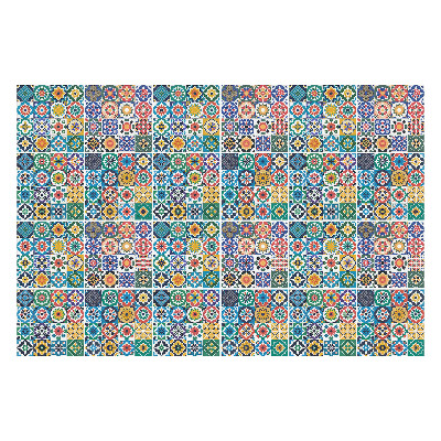 Okleina na płytki Mozaika kolorowych kafli