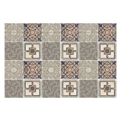 Naklejki samoprzylepne na kafelki Mozaika wiekowych kafli