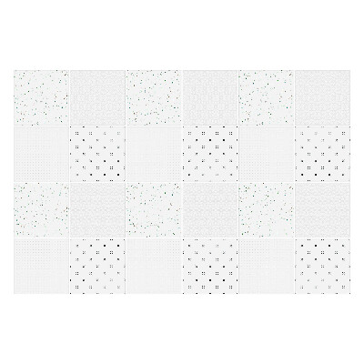 Naklejki na kafelki do kuchni Geometria z drobnymi wzorkami