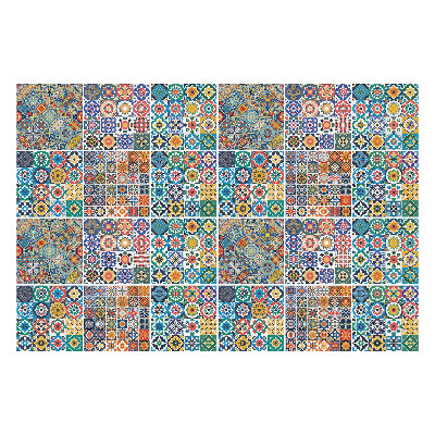 Naklejki na kafelki do kuchni Drobne mozaiki z detalami