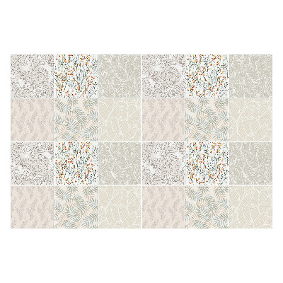 Okleina na płytki Roślinne kompozycje