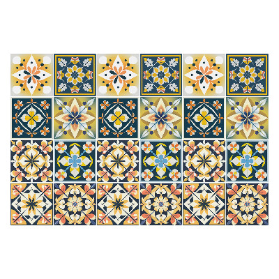 Naklejki na kafelki do kuchni Marokańska kompozycja kafli