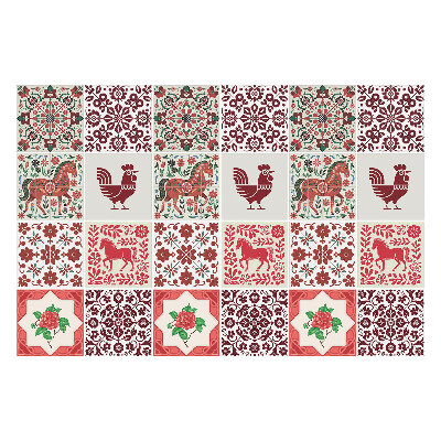 Naklejki na kafelki do kuchni Tradycyjne motywy ludowe