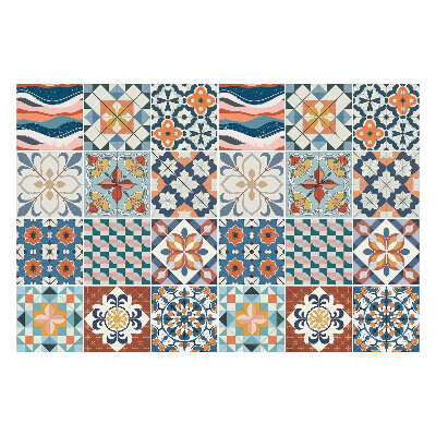 Naklejki na kafelki do kuchni Kolorowe orientalne motywy