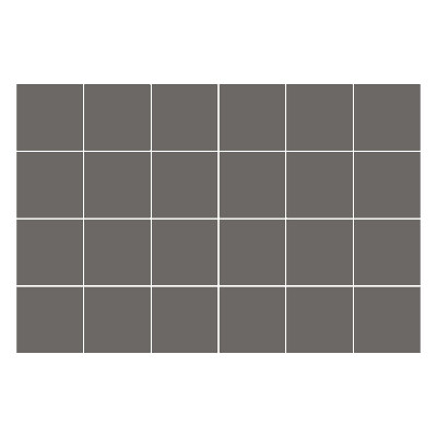 Naklejki samoprzylepne na kafelki Kolor Szary