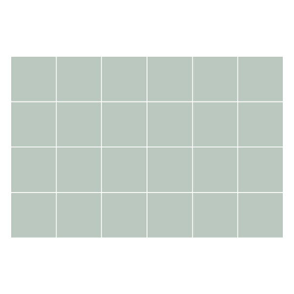 Naklejki samoprzylepne na kafelki Kolor Jasnozielony