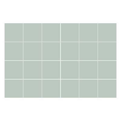 Naklejki samoprzylepne na kafelki Kolor Jasnozielony