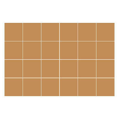 Okleina na płytki Kolor Pomarańczowy