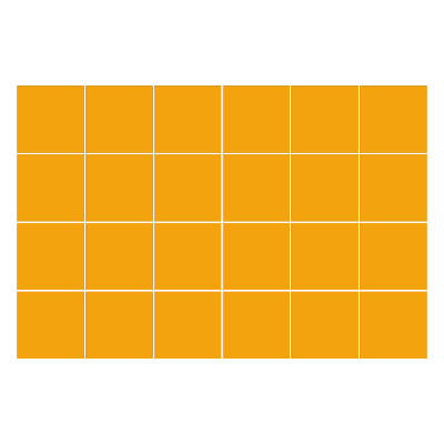 Naklejki na kafelki do kuchni Kolor jasnopomarańczowy