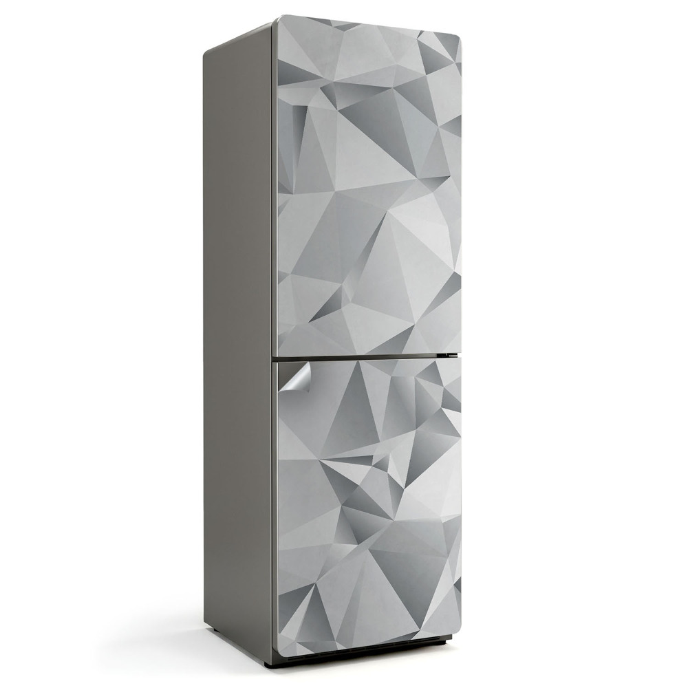 Samoprzylepna naklejka na lodówkę Abstrakcyjny wzór 3D