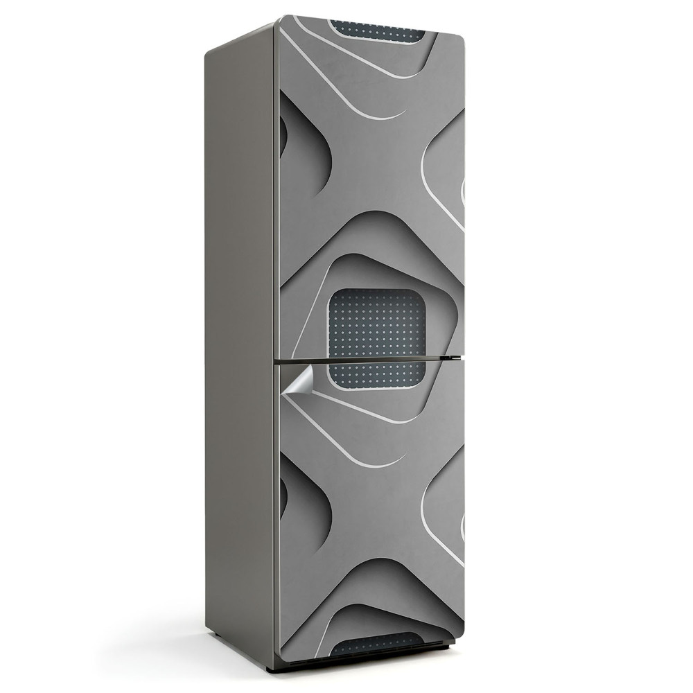 Naklejka tapeta na lodówkę Abstrakcyjny wzór 3D