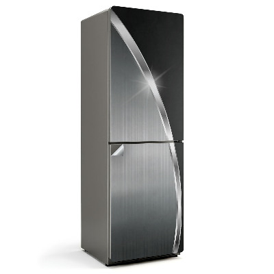 Samoprzylepna naklejka na lodówkę Abstrakcyjny wzór metaliczny