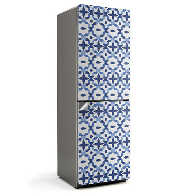 Naklejka tapeta na lodówkę Geometryczny powtarzalny wzór