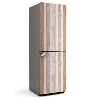 Samoprzylepna naklejka na lodówkę Wzór pionowych pasów