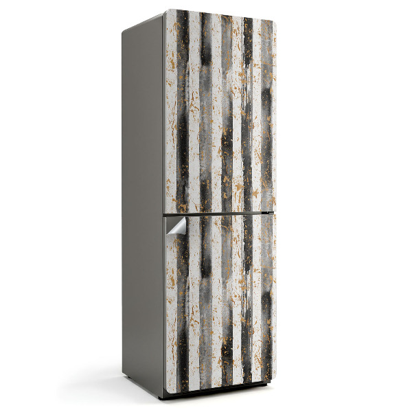 Okleina na lodówkę Abstrakcyjne pionowe pasy