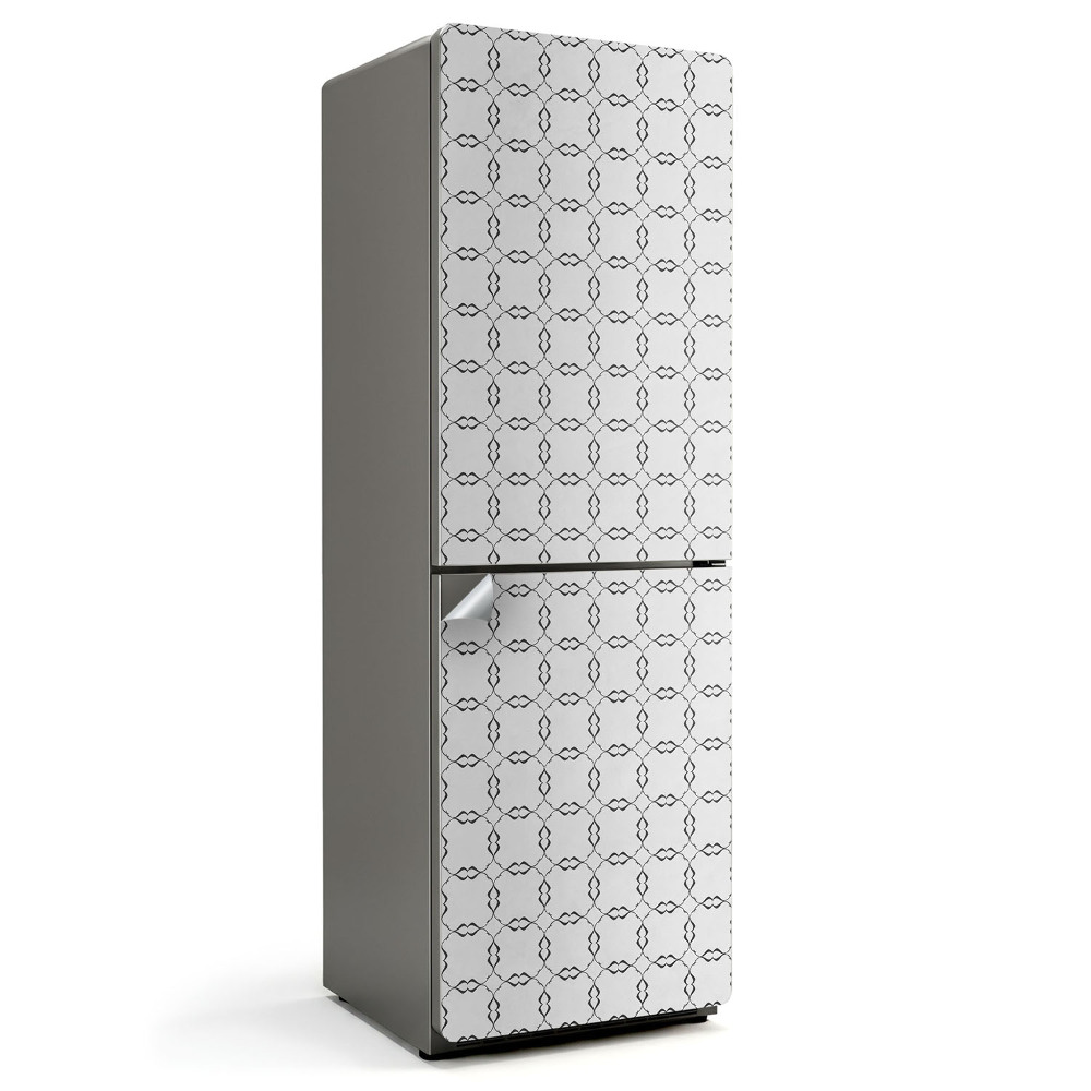 Okleina na lodówkę Wzór falistych linii