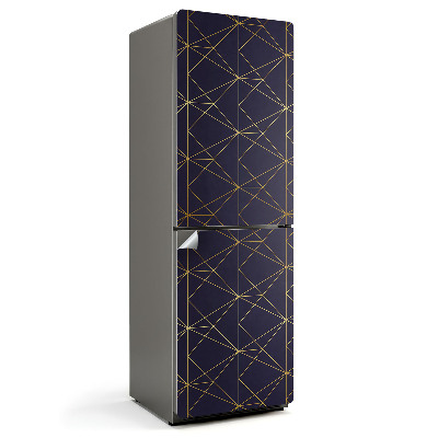 Naklejka na lodówkę Geometryczny wzór linii