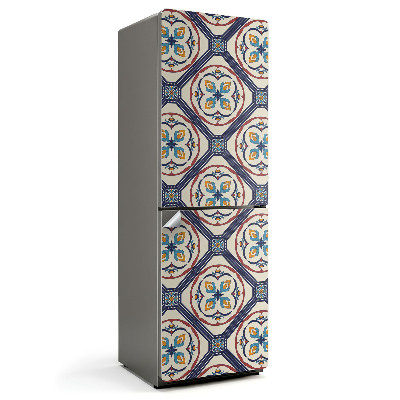 Okleina na lodówkę Wzór z geometrycznymi motywami