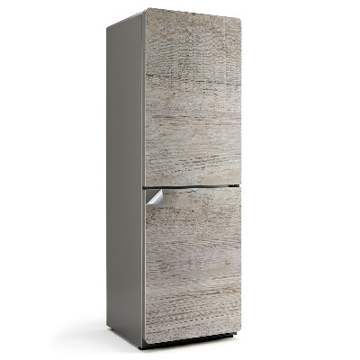 Samoprzylepna naklejka na lodówkę Tekstura drewnianych desek