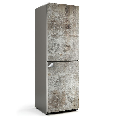 Naklejka tapeta na lodówkę Tekstura surowego betonu