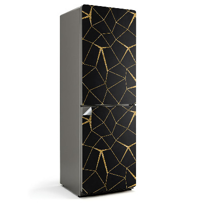 Naklejka na lodówkę Geometryczny wzór linii