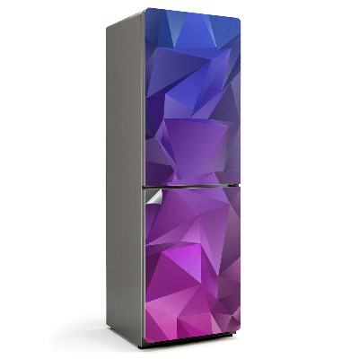 Naklejka na lodówkę Abstrakcyjny wzór wielokątów