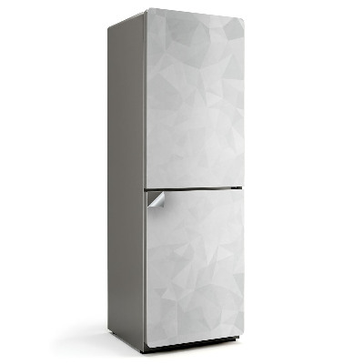 Naklejka tapeta na lodówkę Abstrakcyjny wzór wielokątów