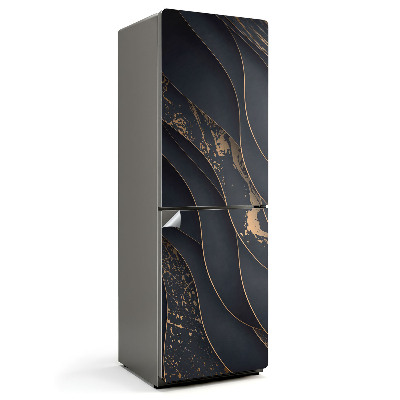 Okleina na lodówkę Fale z delikatnym akcentem