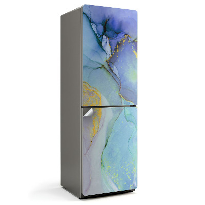 Naklejka na lodówkę Abstrakcyjny wzór płynny