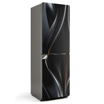 Samoprzylepna naklejka na lodówkę Płynne fale i krzywizny