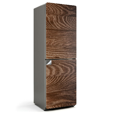 Okleina na lodówkę Tekstura drewna z falami