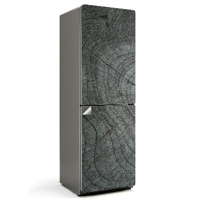 Samoprzylepna naklejka na lodówkę Zbliżenie na słój drewna