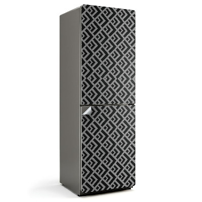 Samoprzylepna naklejka na lodówkę Geometryczny wzór rąbów