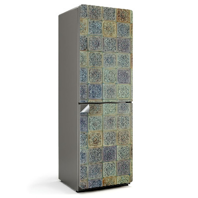 Okleina na lodówkę Wzór mozaiki z ornamentami