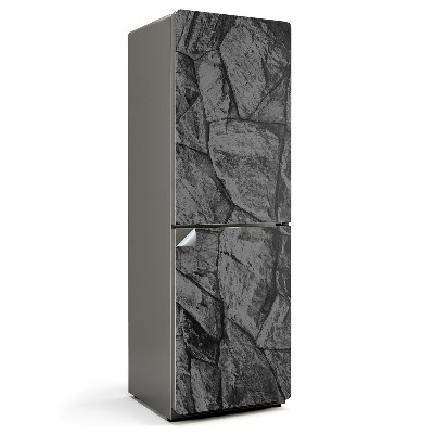 Okleina na lodówkę Tekstura kamiennej ściany