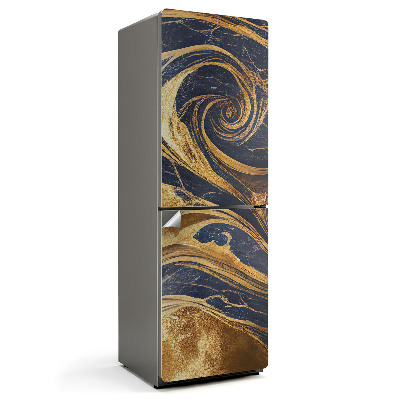 Okleina na lodówkę Dynamiczna fala płynów