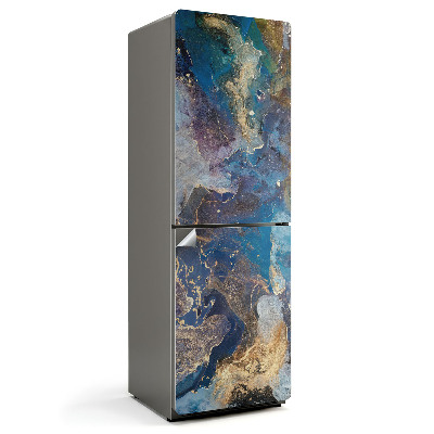 Samoprzylepna naklejka na lodówkę Abstrakcyjny wzór akwareli