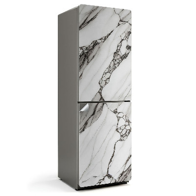 Samoprzylepna naklejka na lodówkę Wzór marmurowy z żyłkami
