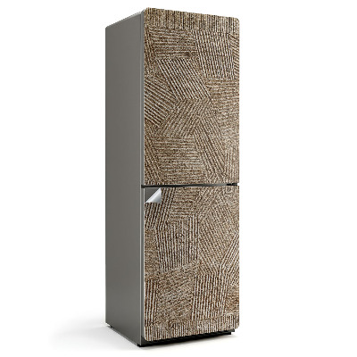 Okleina na lodówkę Geometryczne wzory tekstur