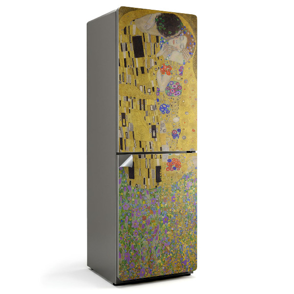 Pocałunek Gustav Klimt Okleina na lodówkę