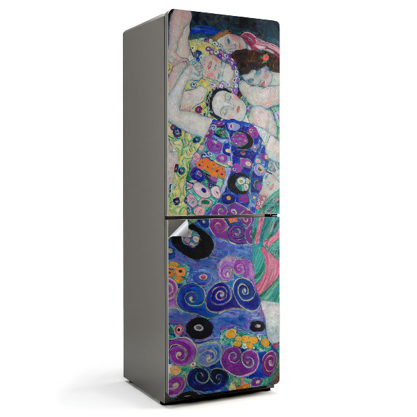 Obraz Dziewica Gustav Klimt Naklejka taoeta na lodówkę