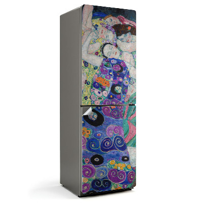 Naklejka tapeta na lodówkę Obraz Dziewica Gustav Klimt