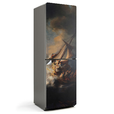 Naklejka na lodówkę Obraz marynistyczny