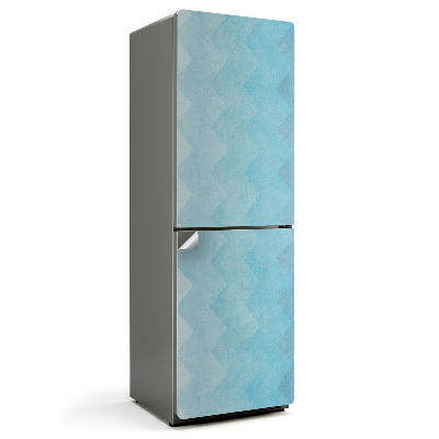 Naklejka na lodówkę Zygzakowaty wzór w pionie