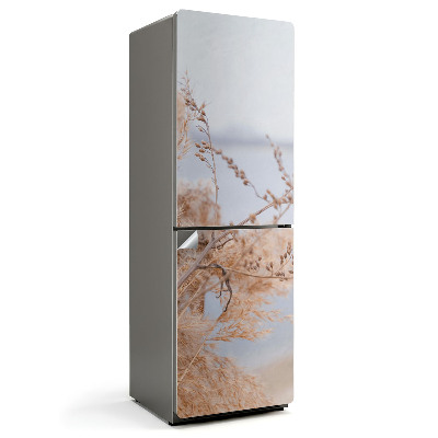 Naklejka tapeta na lodówkę Naturalne rośliny nad wodą