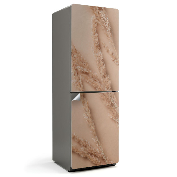 Okleina na lodówkę Naturalne źdźbła traw