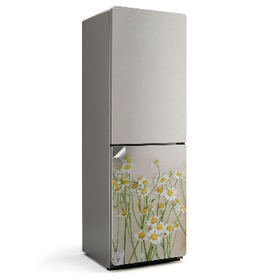 Naklejka na lodówkę Minimalistyczny kwiatowy układ